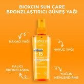 روغن ضد آفتاب و برنزه کننده بیوکسین BIOXCIN SPF15