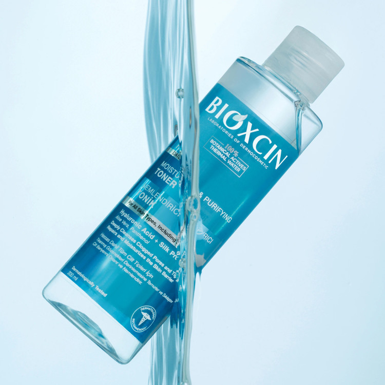 تونر آبرسان و پاک کننده بیوکسین Bioxcin سری Hydra انواع پوست حجم 200 میل